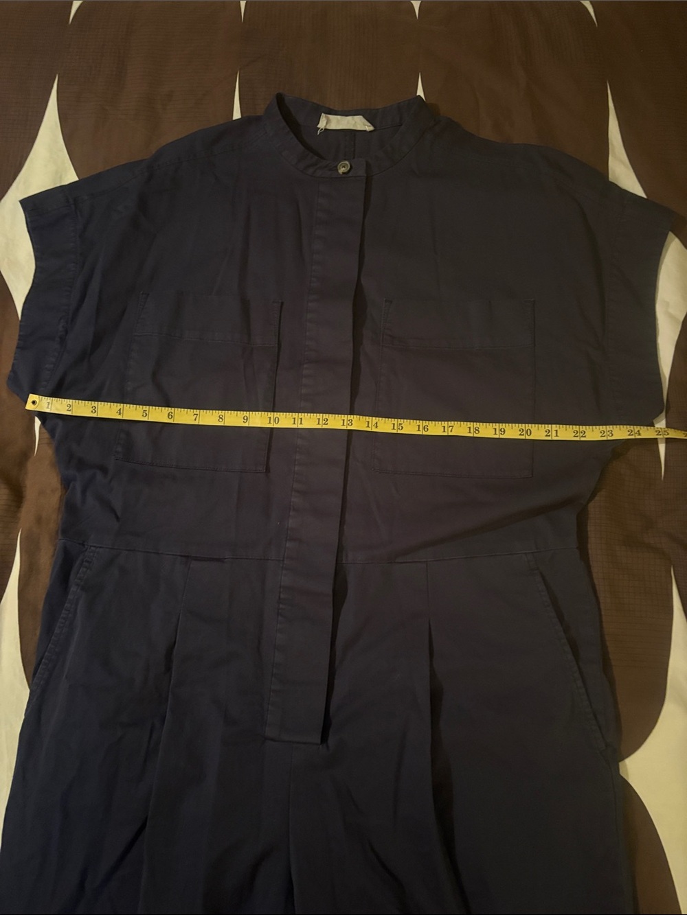 Everlane Navy Utility Jumpsuit Size L - Picture 6 of 10